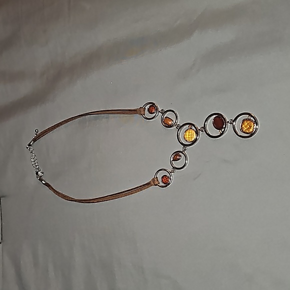 Lia Sophia Rootbeer Cord Necklace - Picture 2 of 6